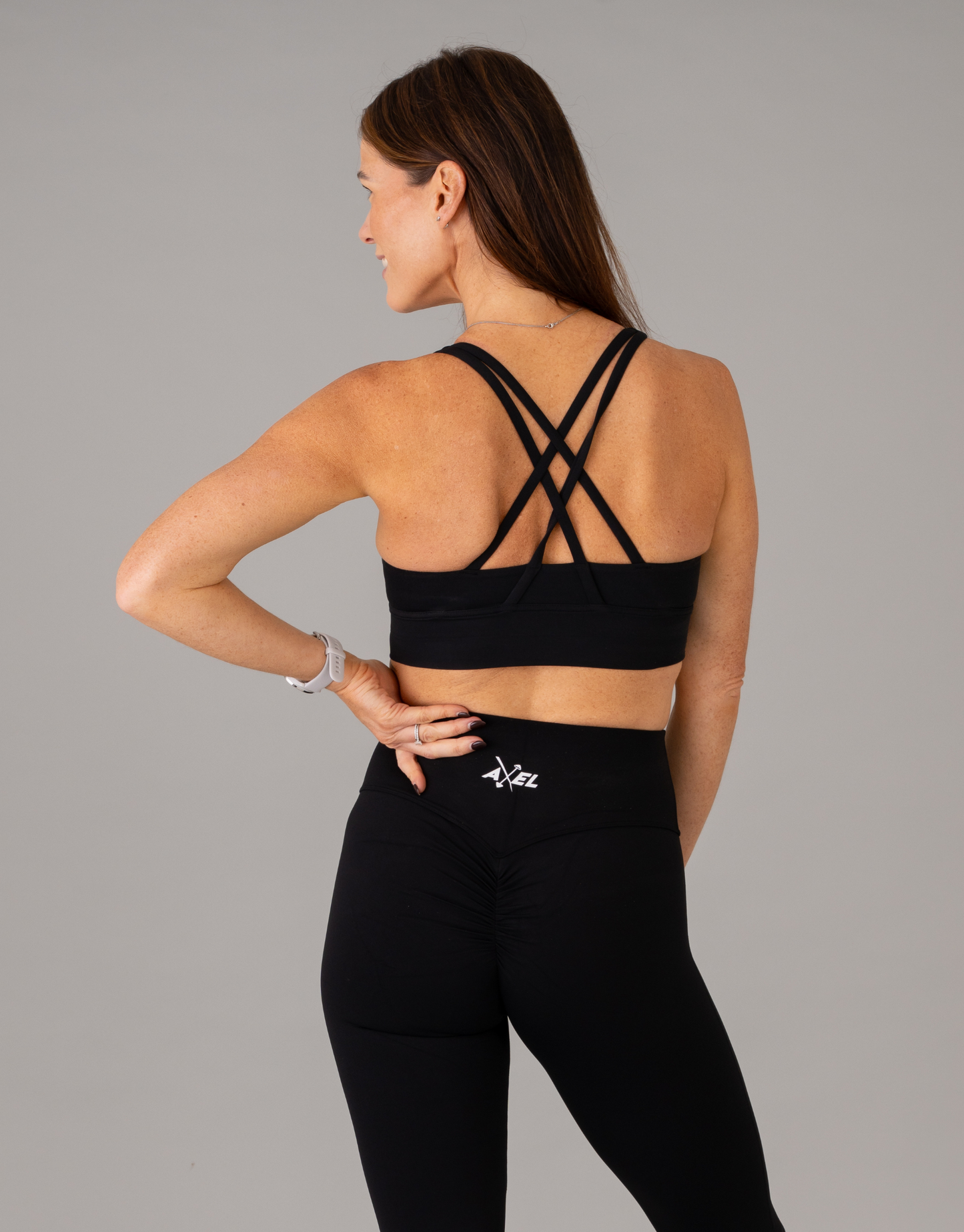 October Subscription - Motion Sports Bra Black