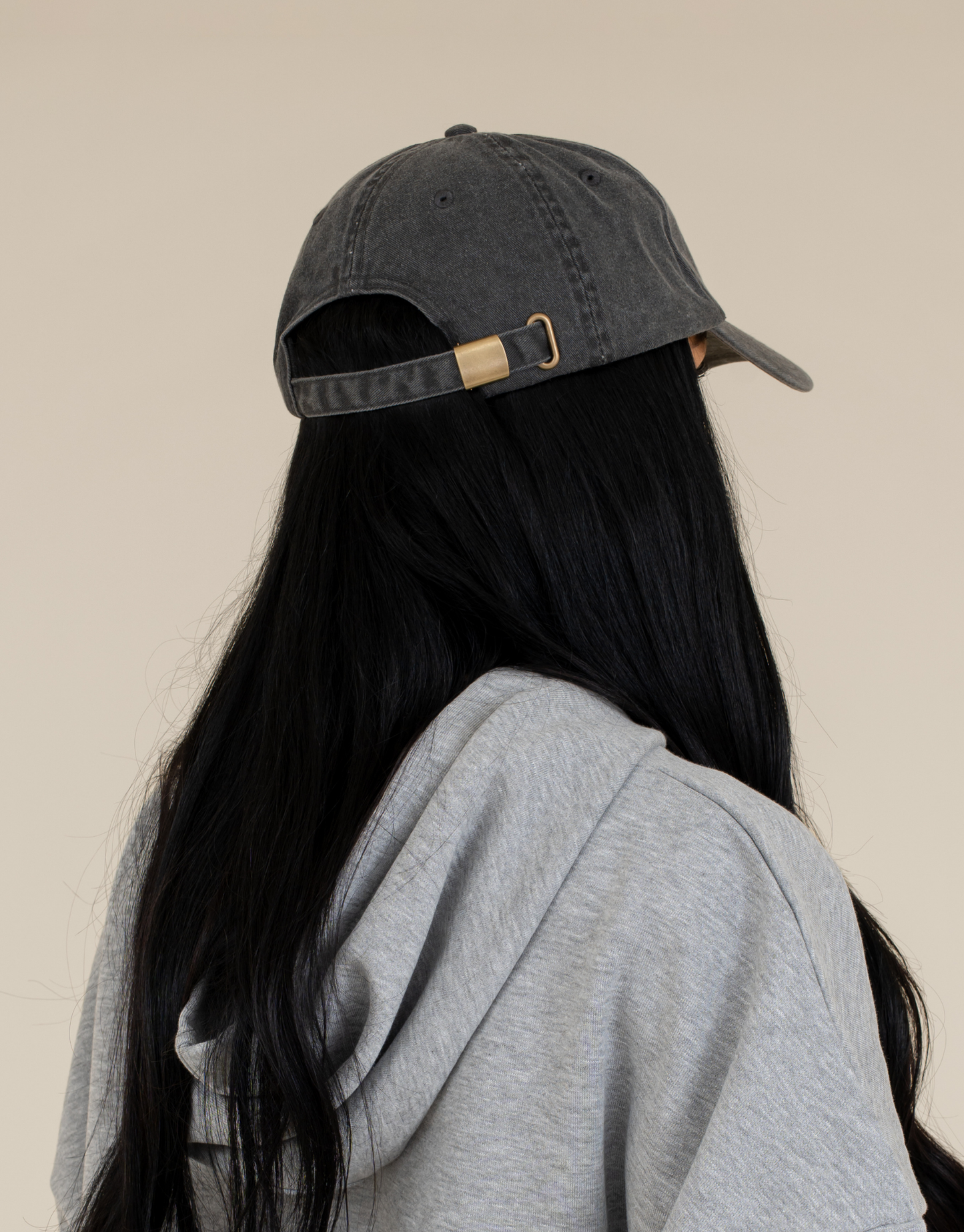 Vintage Wash Caps - Black
