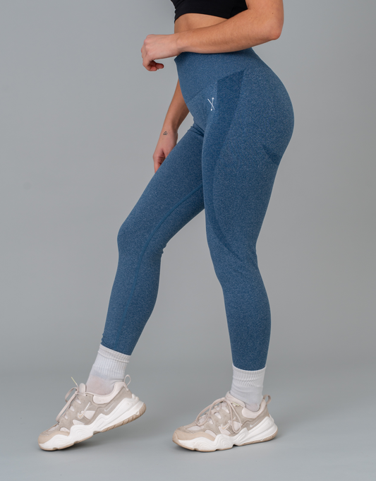Seamless Leggings - Navy Blue