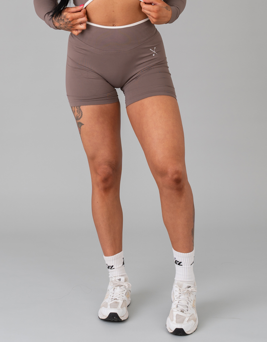 Compression Shorts - Coffee