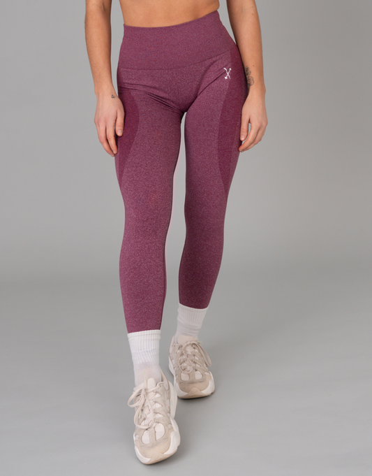 Seamless Leggings - Grape