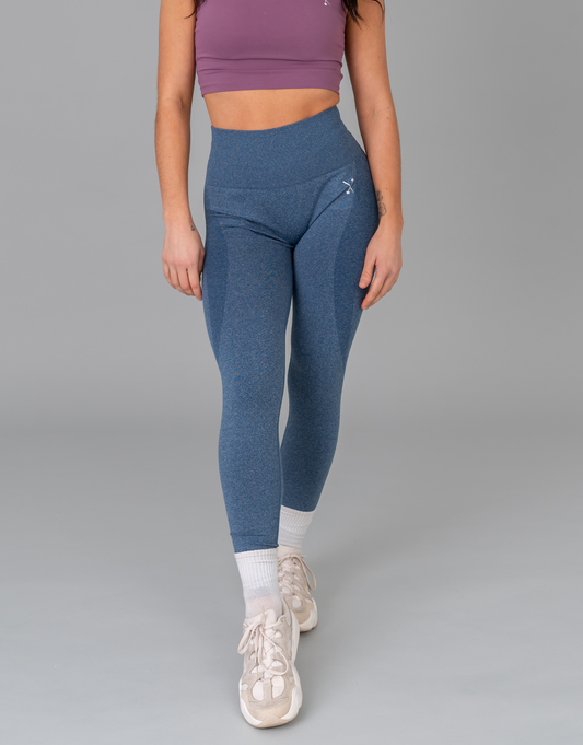 Seamless Leggings - Navy Blue