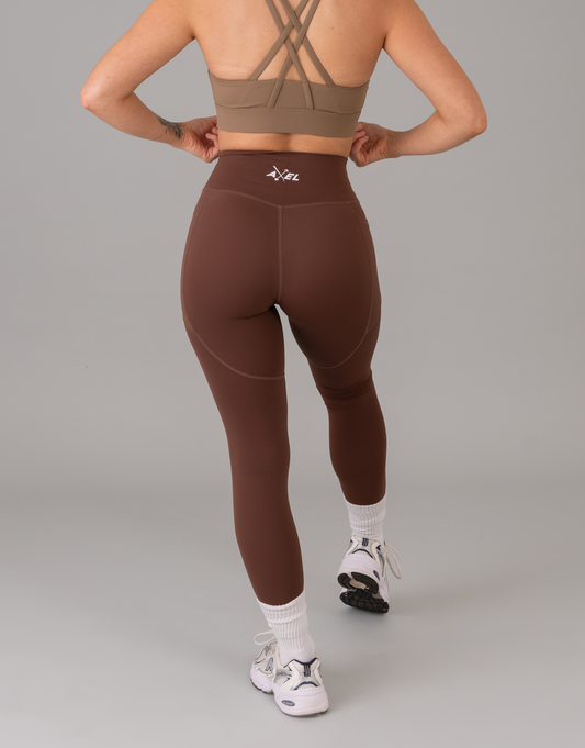 Vital Pocket Leggings - Brown