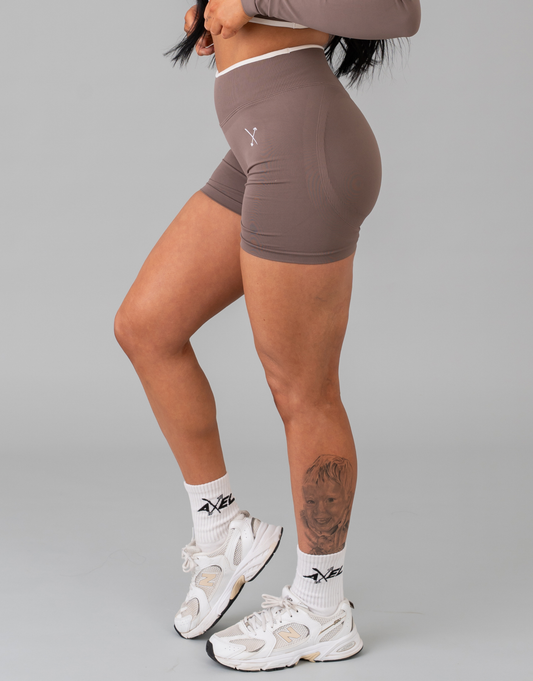 Compression Shorts - Coffee