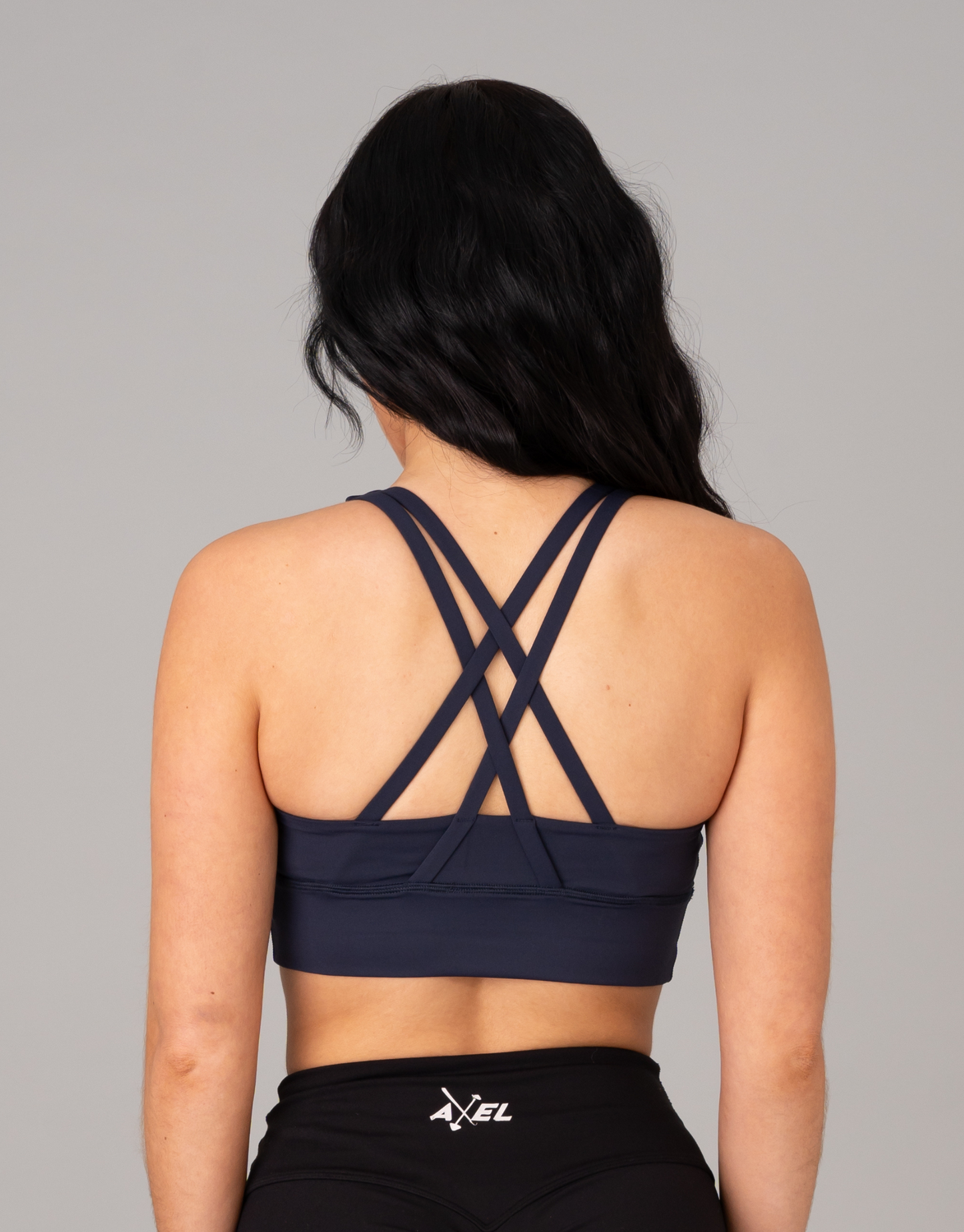 Motion Sports Bra - Navy Blue