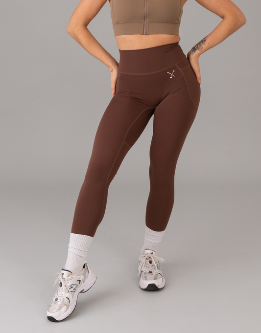 Vital Pocket Leggings - Brown