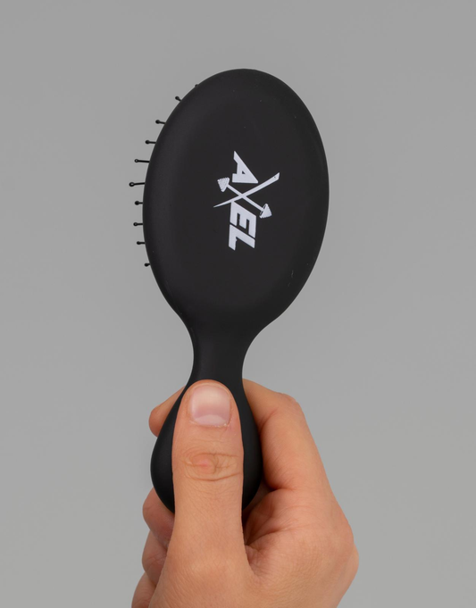Mini Soft Touch Hair Brush - Black