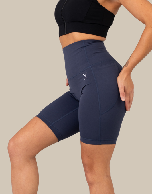 Skinluxe Pocket Shorts - Navy