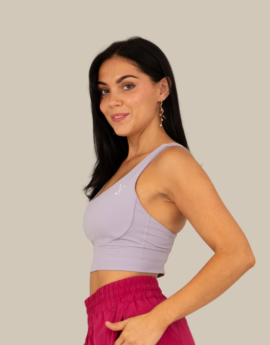 Motion Sports Bra - Lilac