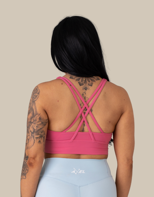 Motion Sports Bra - Hot Pink