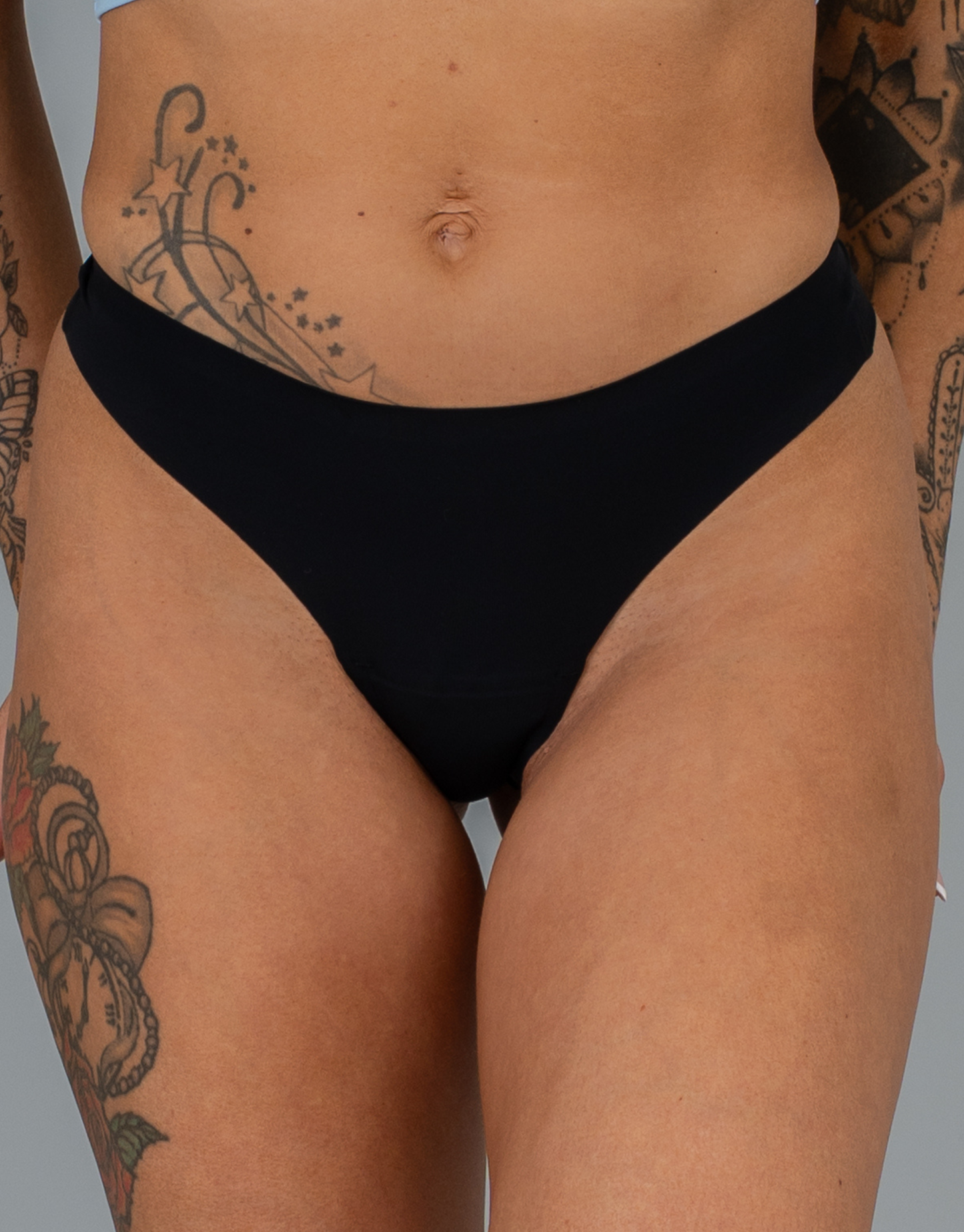 Seamless Thong Brief - Black