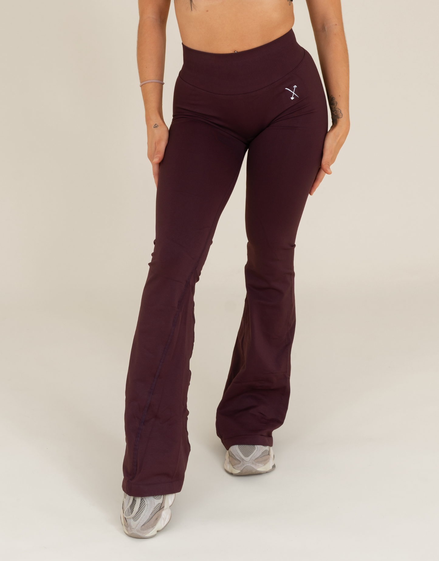 Seamless Sculpt Flares - Deep Plum