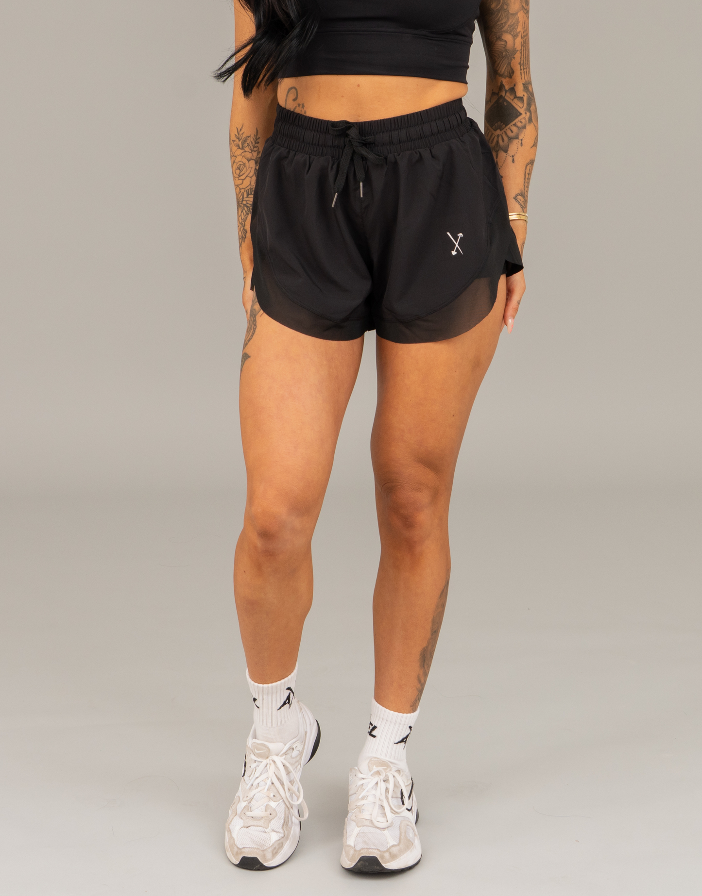Flow Running Shorts - Black