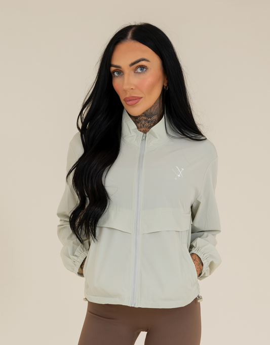 Active Windbreaker Jacket - Sage Green