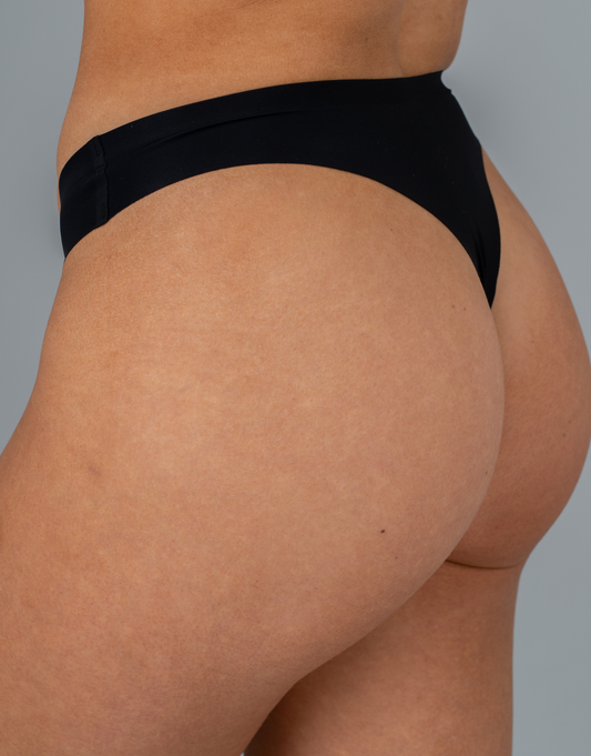 Seamless Thong Brief - Black