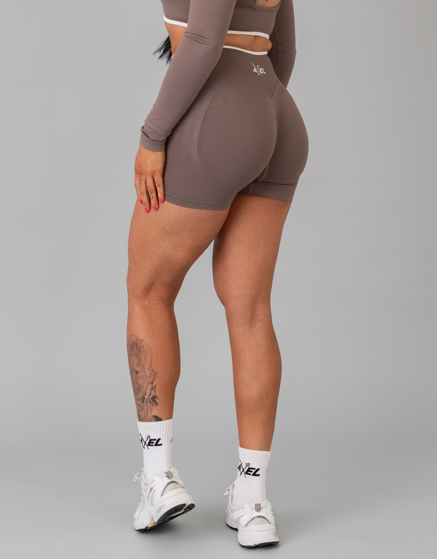 Compression Shorts - Coffee