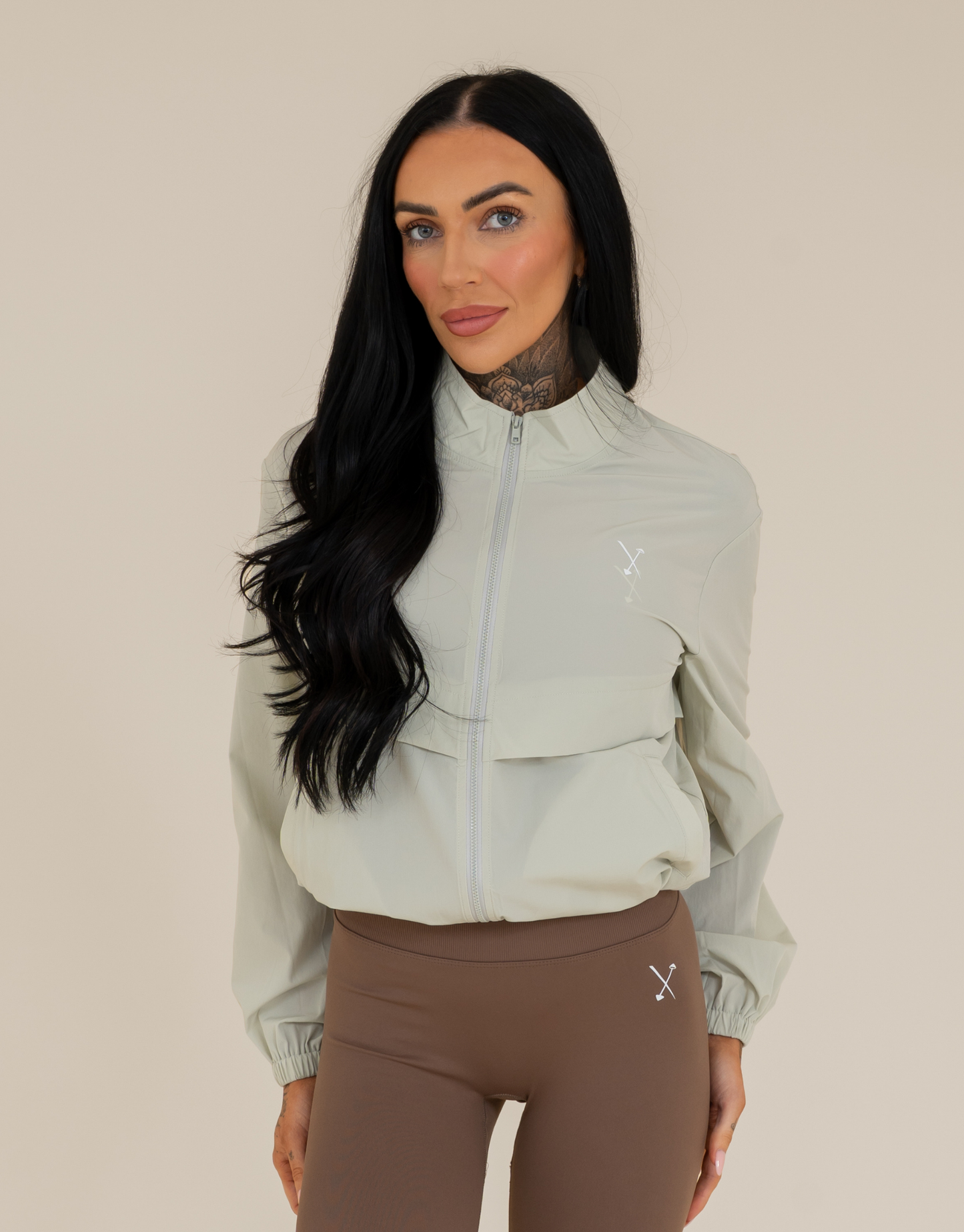 Active Windbreaker Jacket - Sage Green