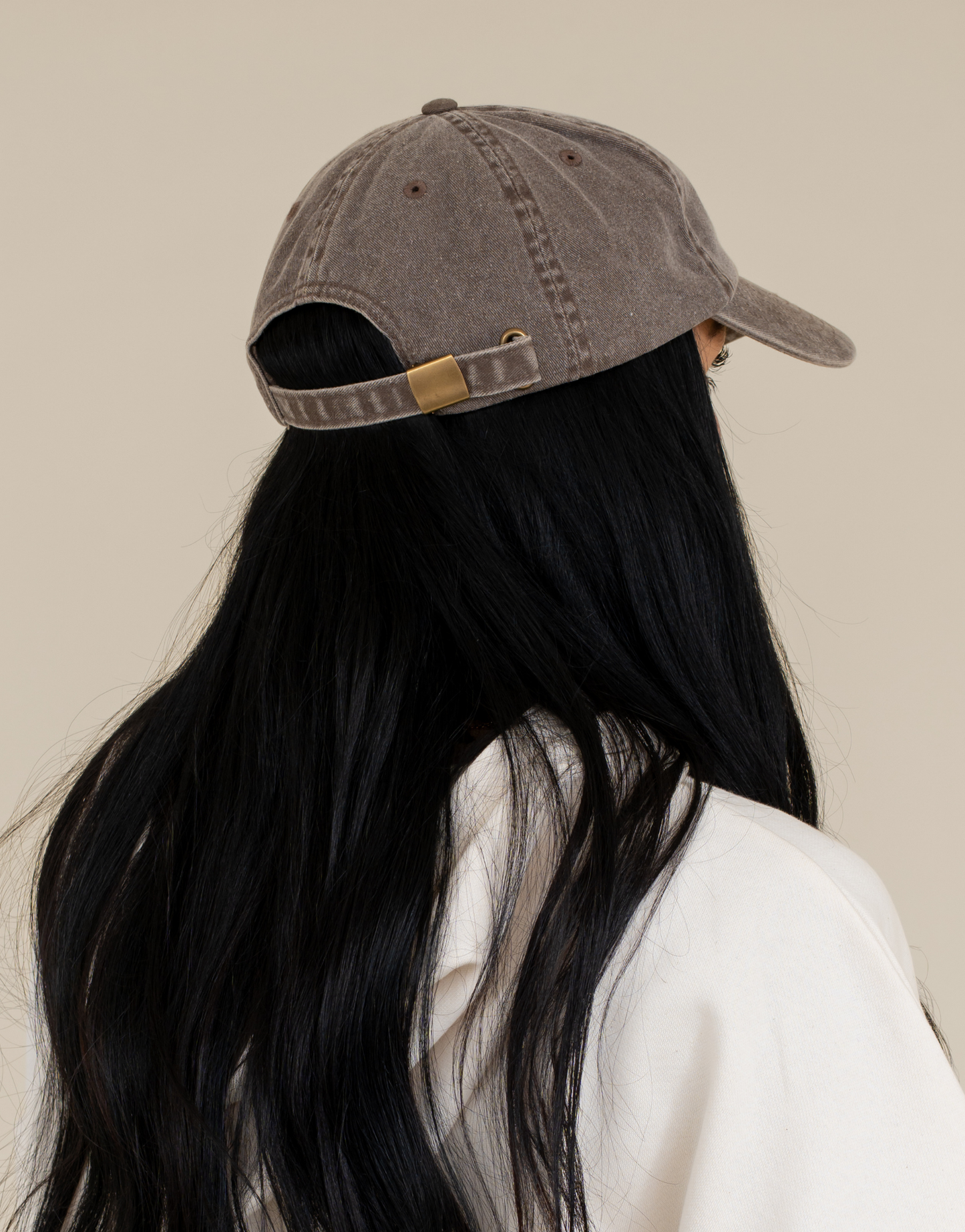Vintage Wash Caps - Brown