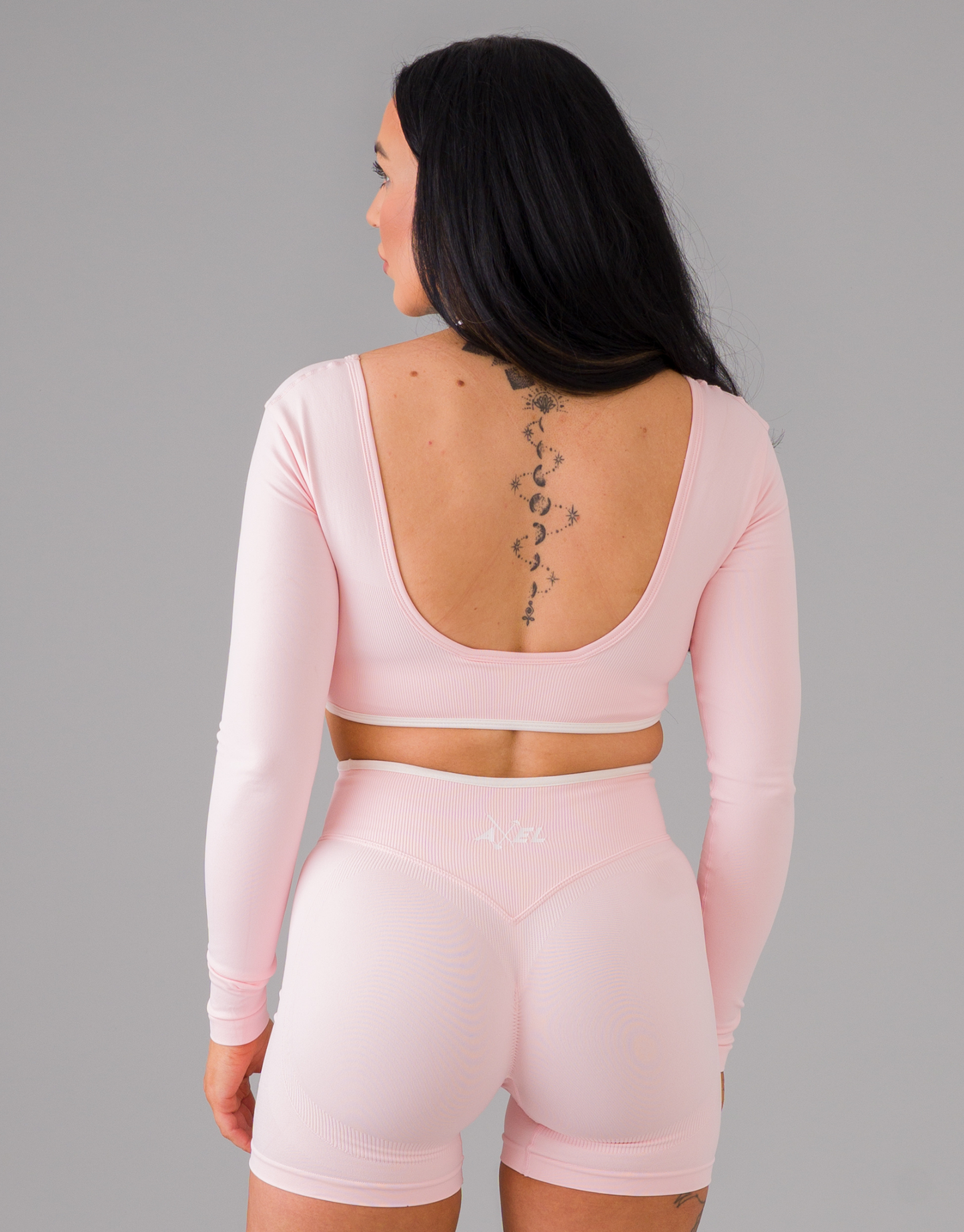 Compression Shorts - Baby Pink