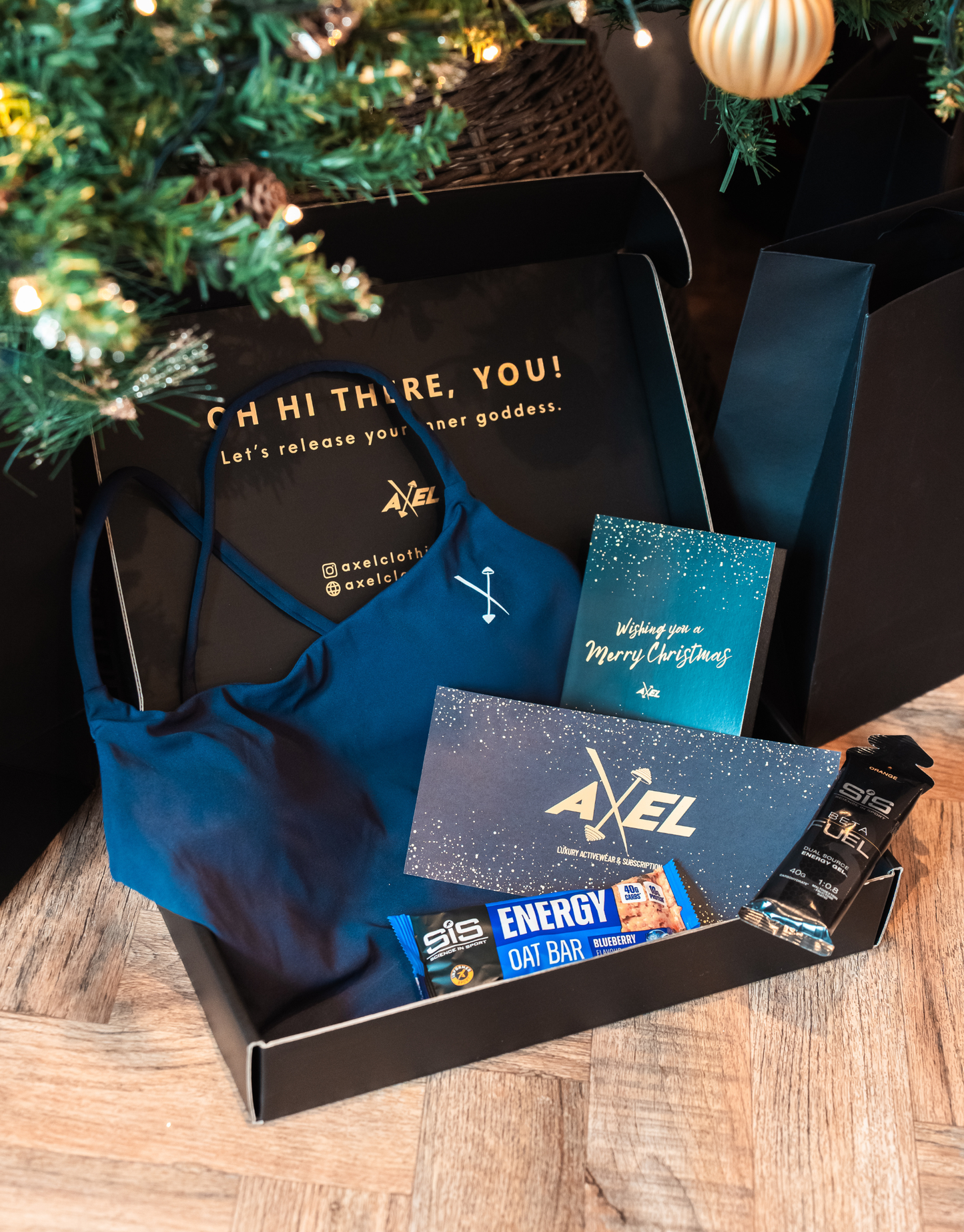 Christmas Eve Box - Deep Navy Sports Bra (worth £50)