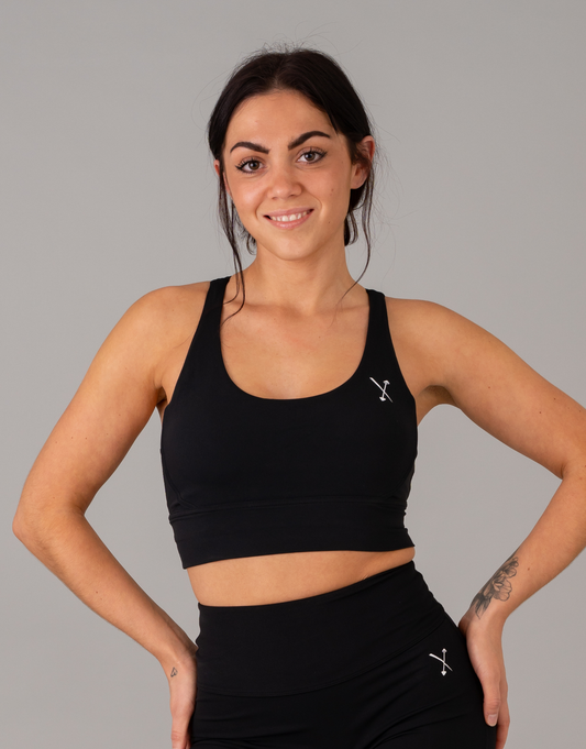 October Subscription - Motion Sports Bra Black