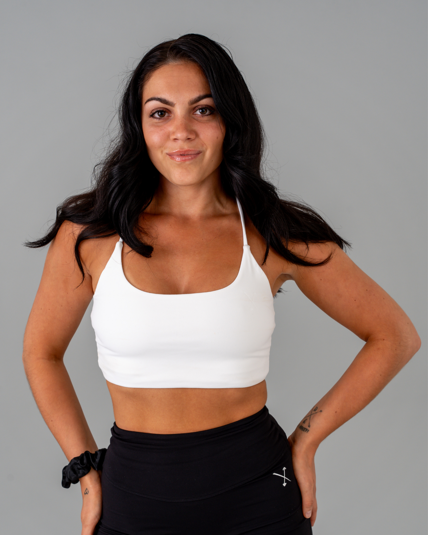 Minimal Sports Bra - White