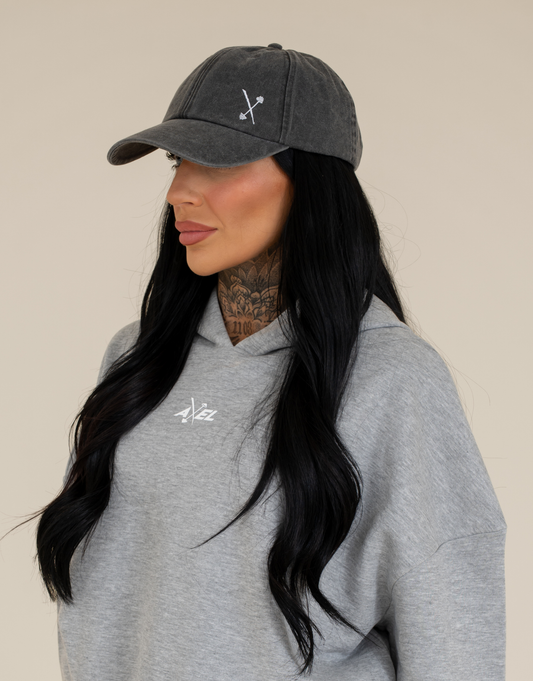 Vintage Wash Caps - Black