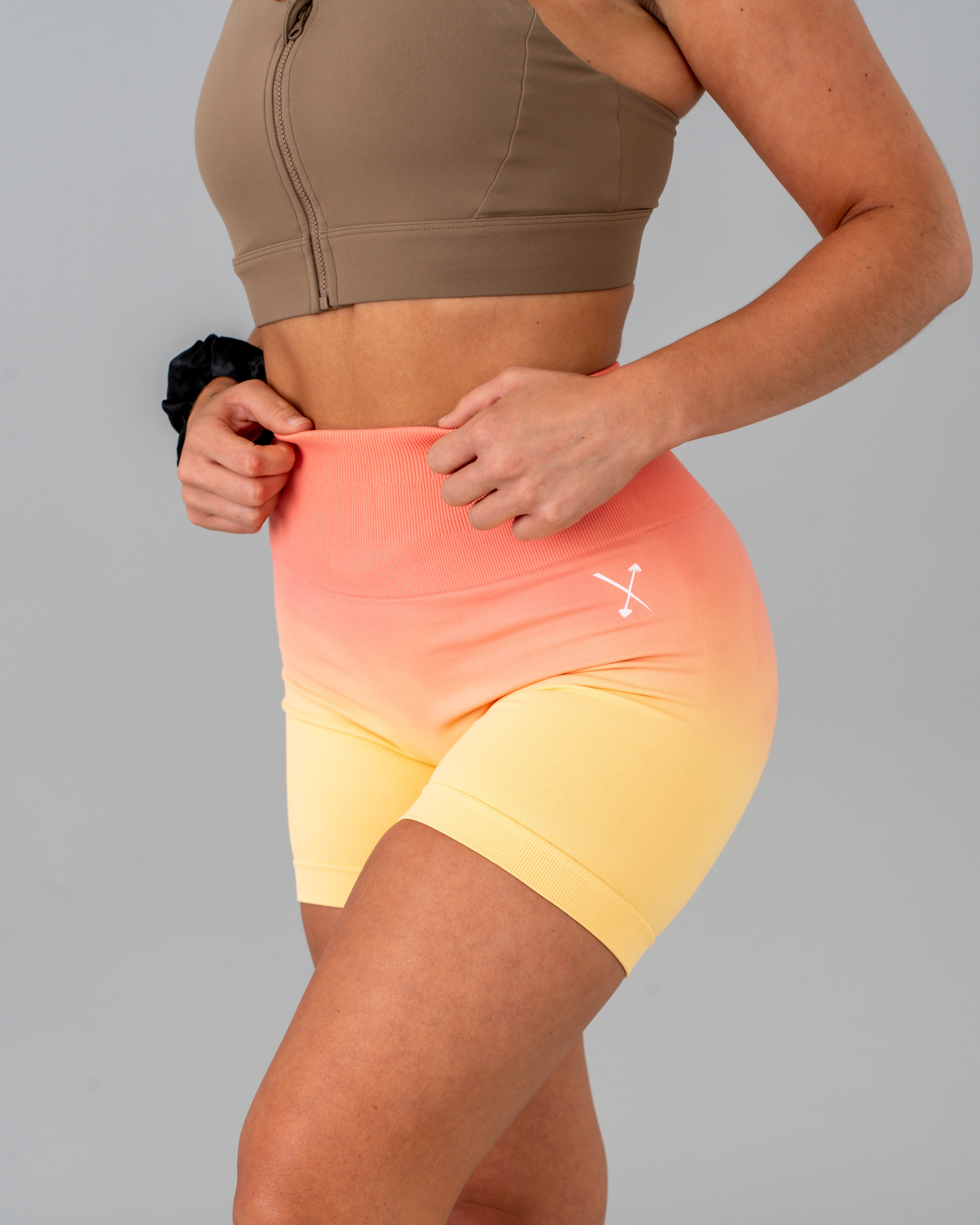 Seamless Rise Shorts - Coral