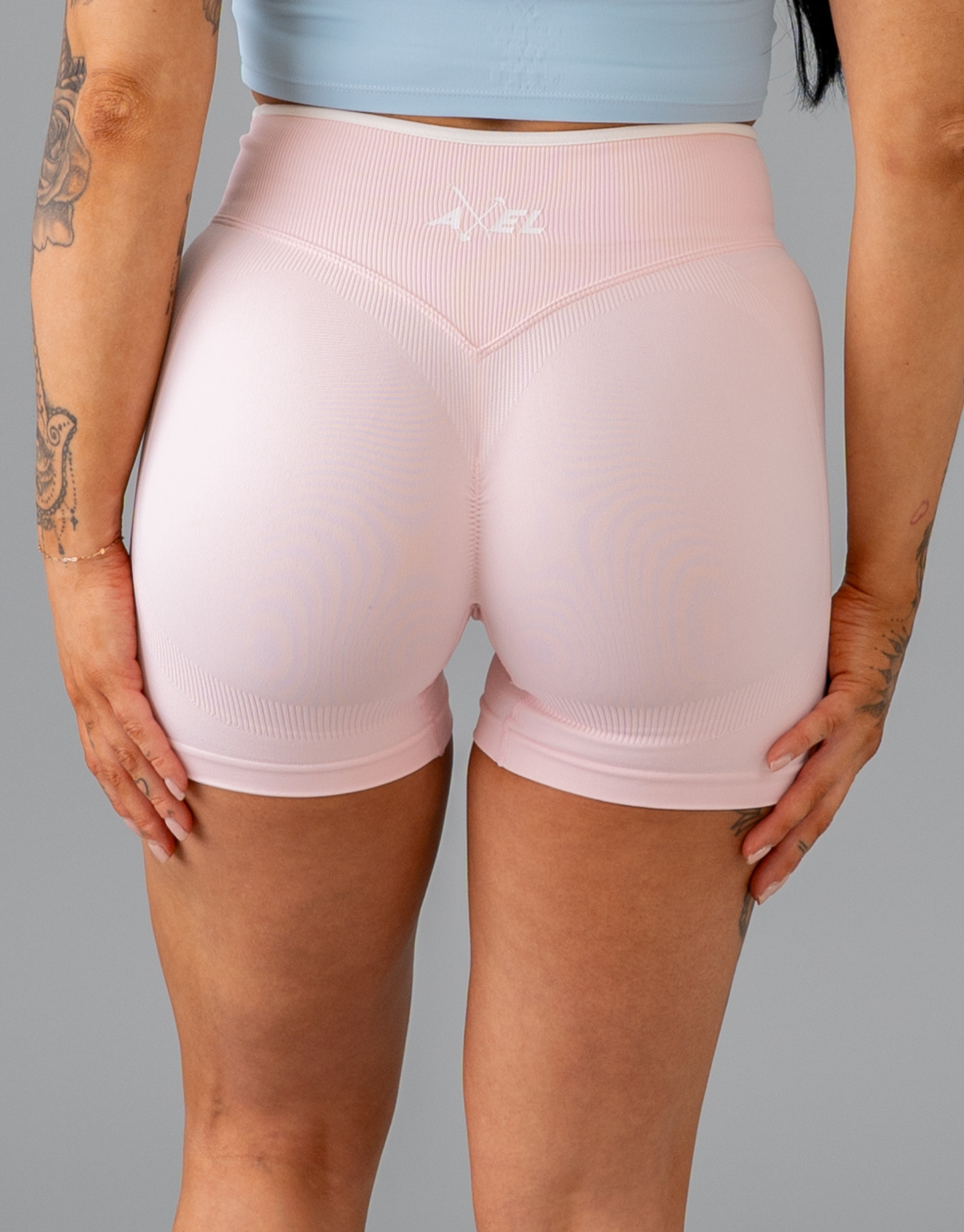 Compression Shorts - Baby Pink