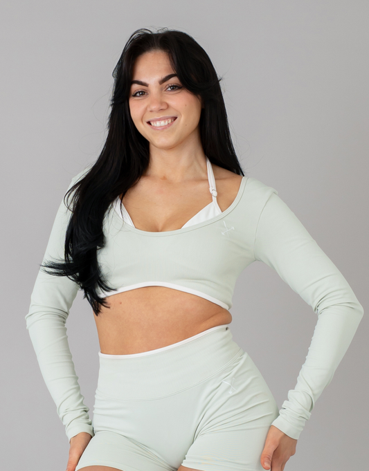 Compression Long Sleeve Top - Matcha