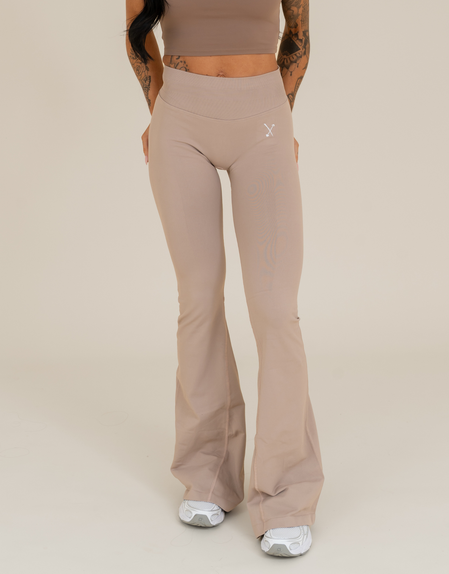 Seamless Sculpt Flares - Beige