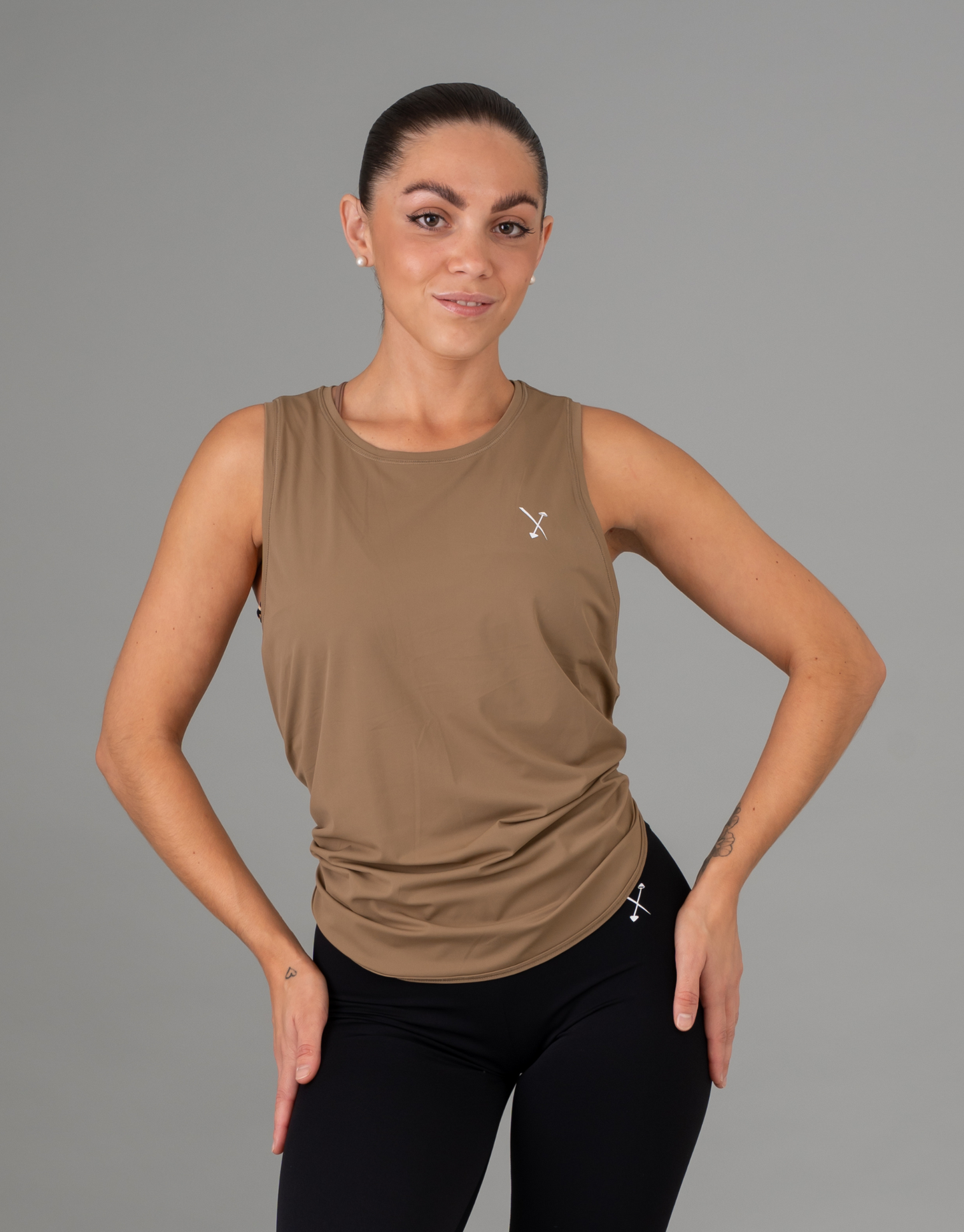 Riven Multi Way T-shirt Tan