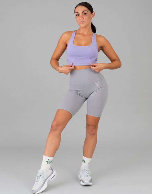 September Subscription- Skinluxe Pocket Shorts Grey