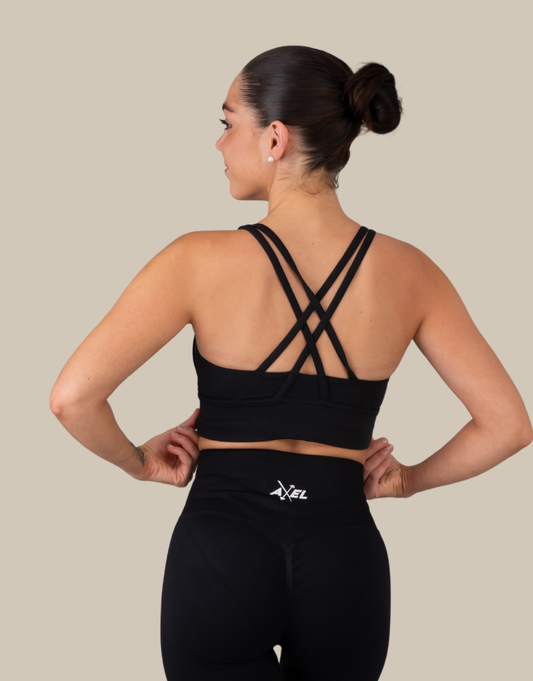 Motion Sports Bra - Black (October Subscription)