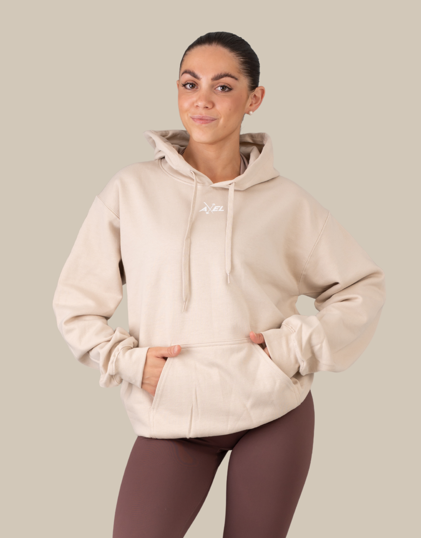Classic Hoodie - Beige Sand