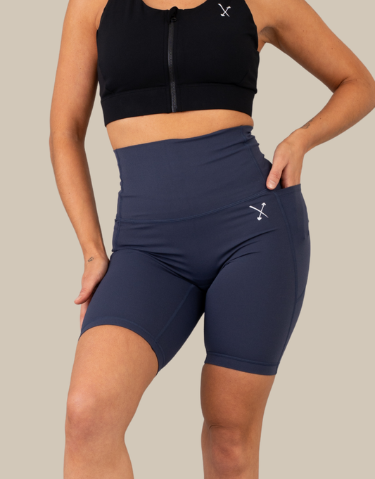 Skinluxe Pocket Shorts - Navy