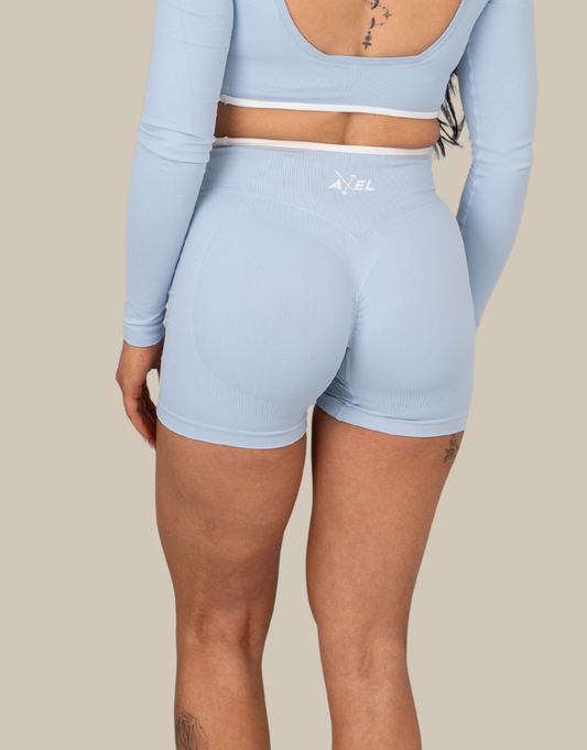 Compression Shorts - Baby Blue