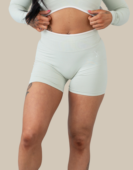 Compression Shorts - Matcha