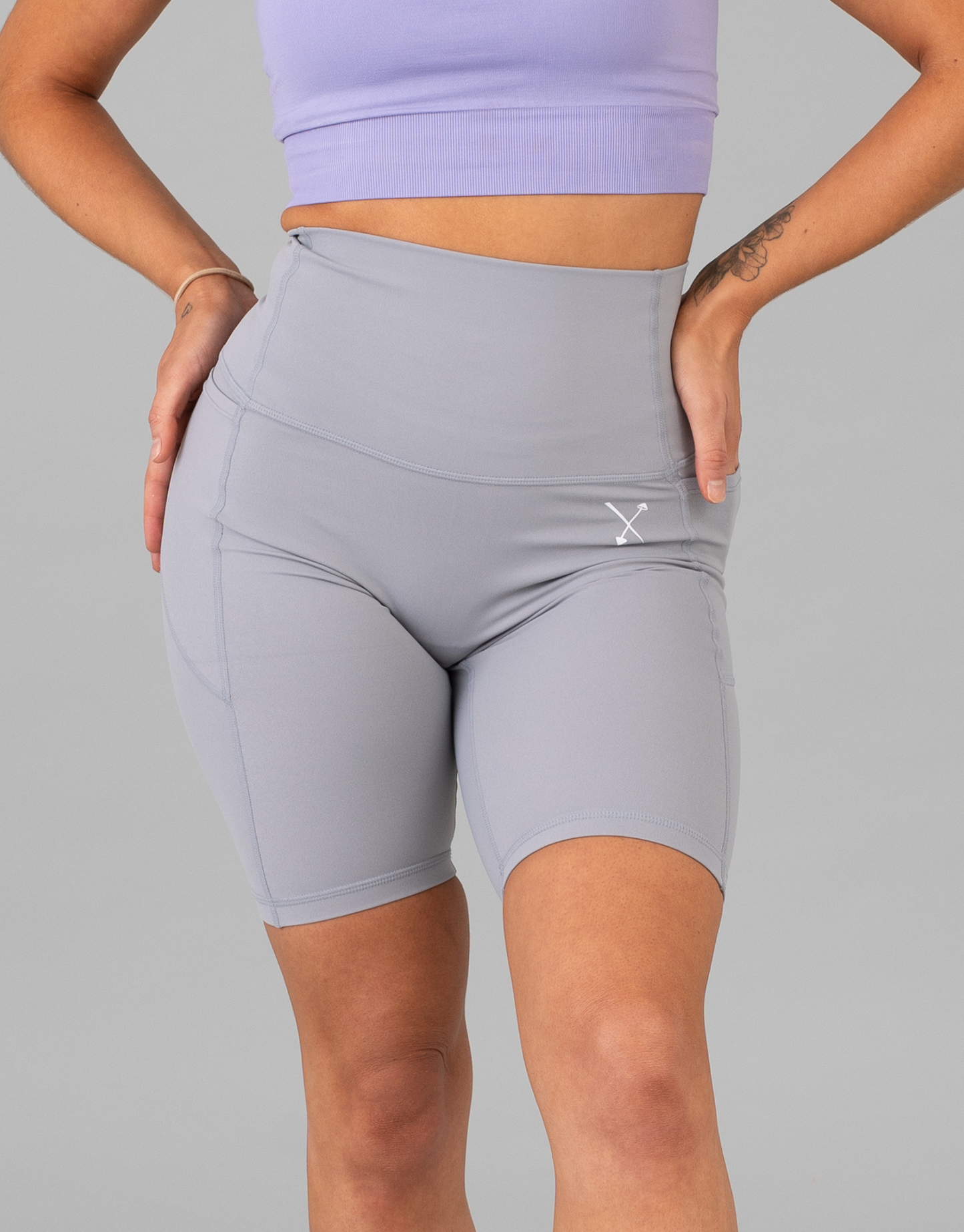 September Subscription- Skinluxe Pocket Shorts Grey